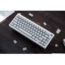 Brief Grey 6002 104+46 Cherry MX PBT Dye-subbed Keycaps Set for Mechanical Gaming Keyboard